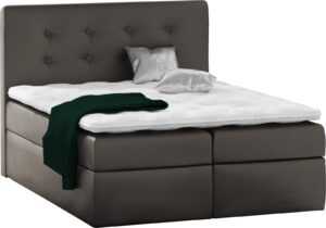 Eka Kontinentální čalouněná postel Nora - Eko-kůže (180x200 cm) :