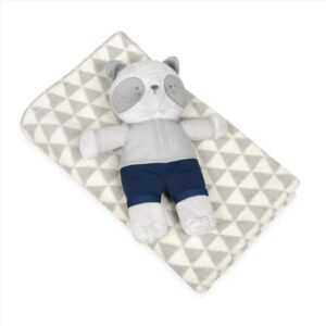 Dětská deka + plyšová hračka Baby Matex David 75x100 panda