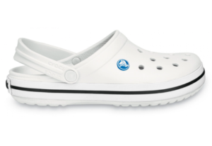 dámské pantofle Crocs Crocband Clog - White Velikost boty (EU): 43