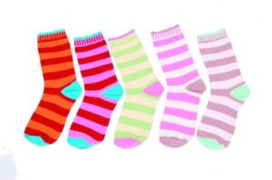 Dětské pruhované ponožky